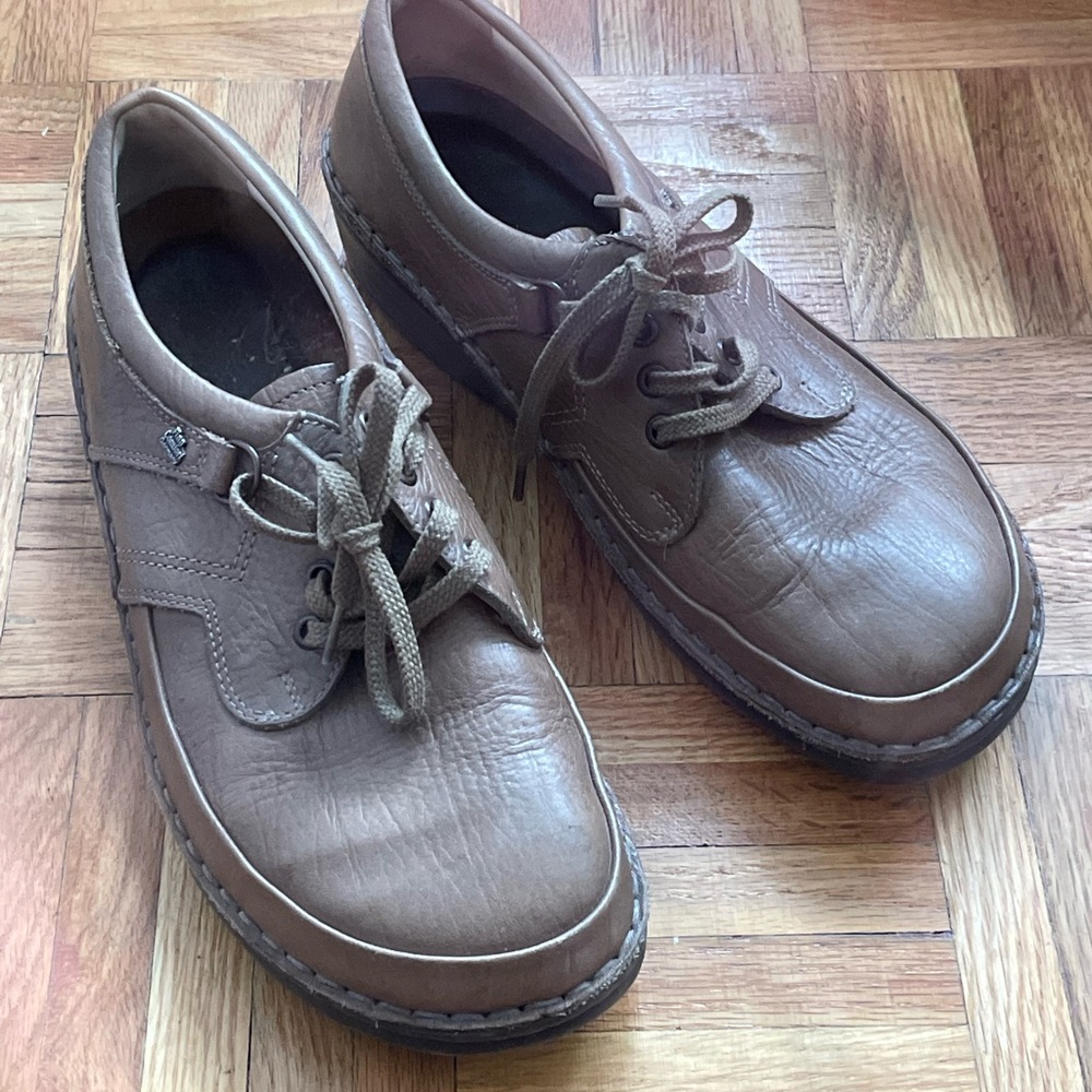 cute light brown shoes